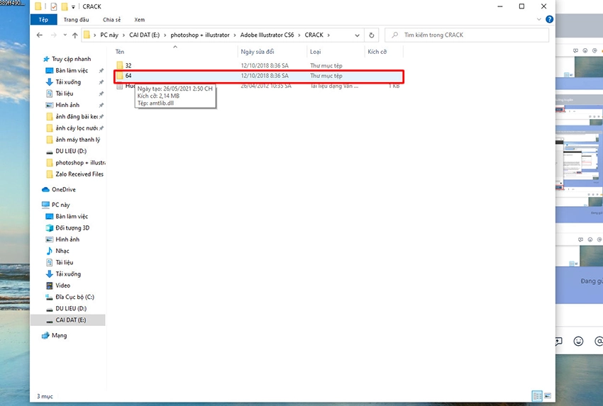 taiphanmemungdung-102 Mở thư mục cr@ck copy file Amtlib.dll vào đường dẫn đã cho