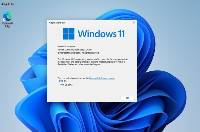  Tải hệ điều hành Windows 11 23h2